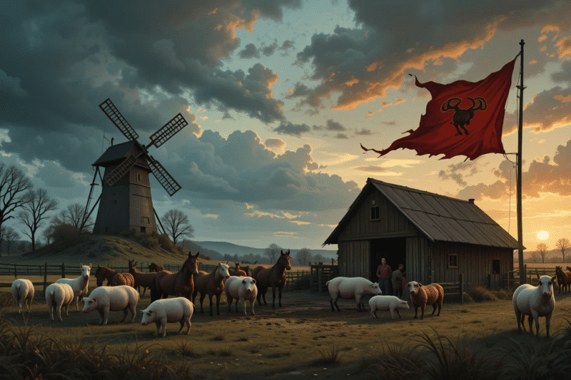 Summary of the Animal Farm: Unraveling Orwell’s Allegory