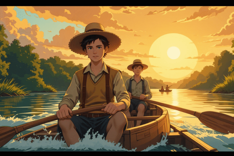 Summary of Huckleberry Finn: A Timeless American Adventure