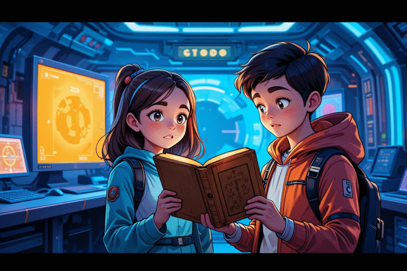 Summary of The Fun They Had: A Sci-Fi Classic