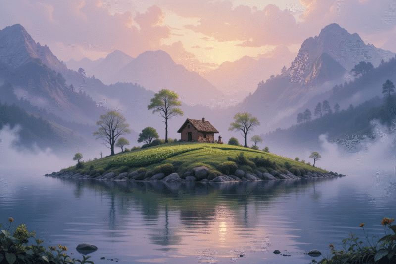 Summary of Poem The Lake Isle of Innisfree: A Journey to Peace