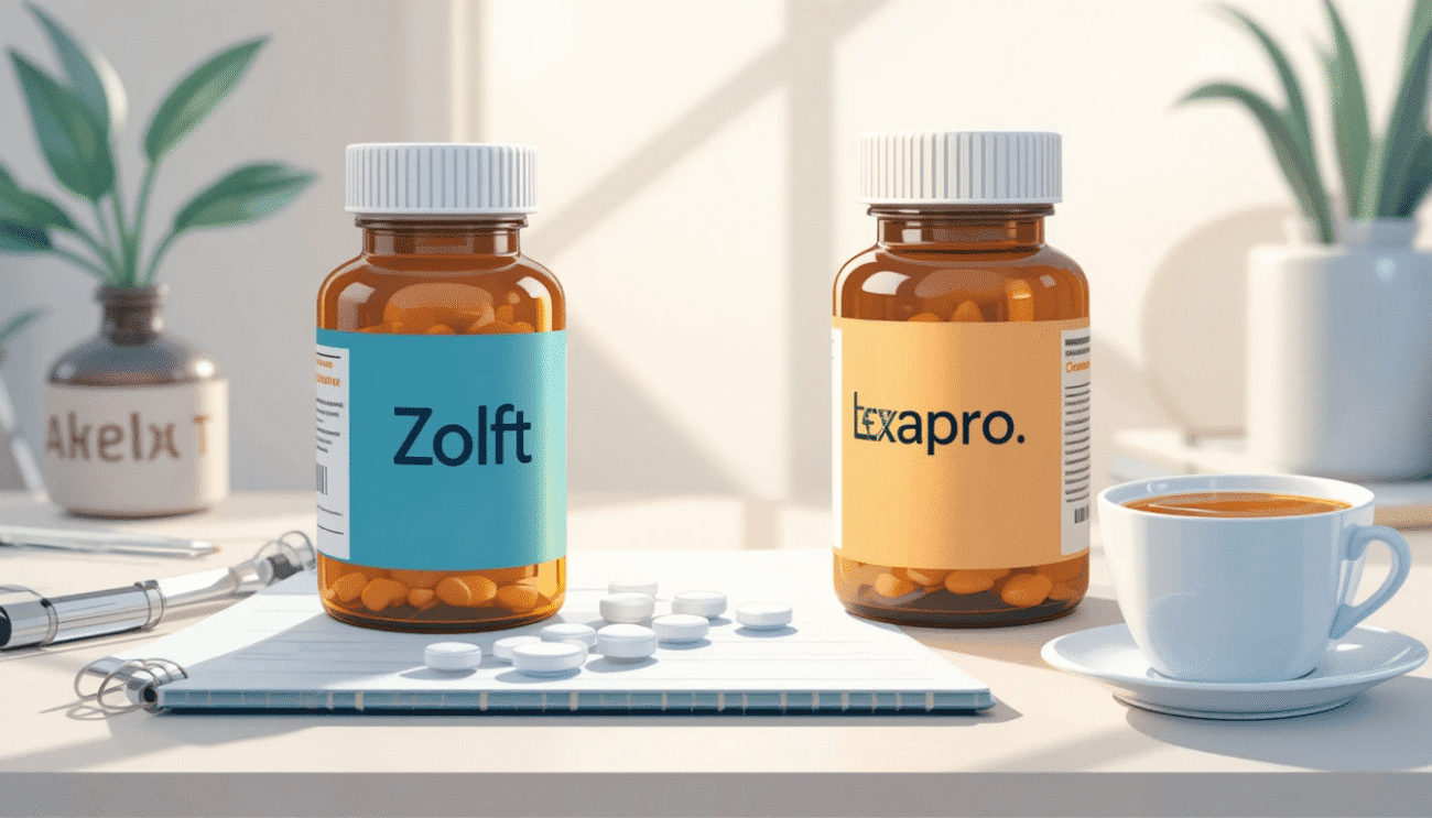 zoloft vs lexapro for anxiety