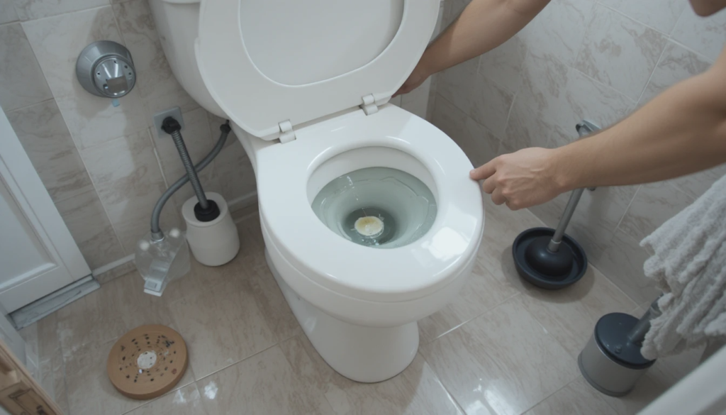 why is my toilet not flushing all the way