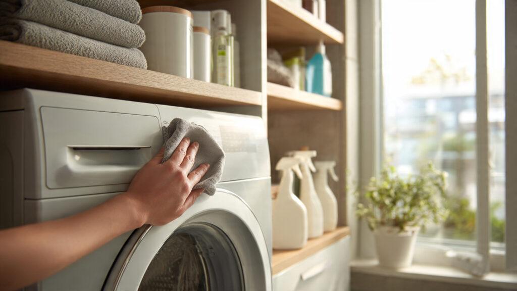 washing machine warning signs