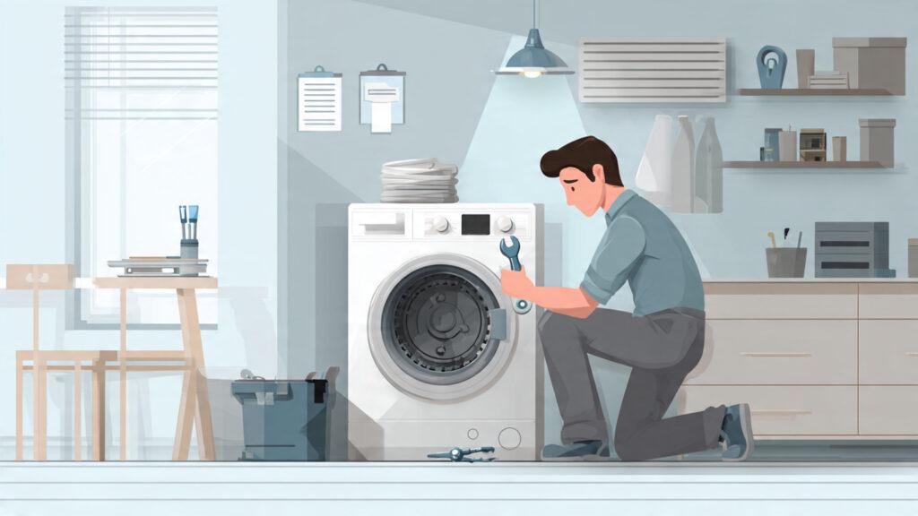 washing machine parts replacement guide