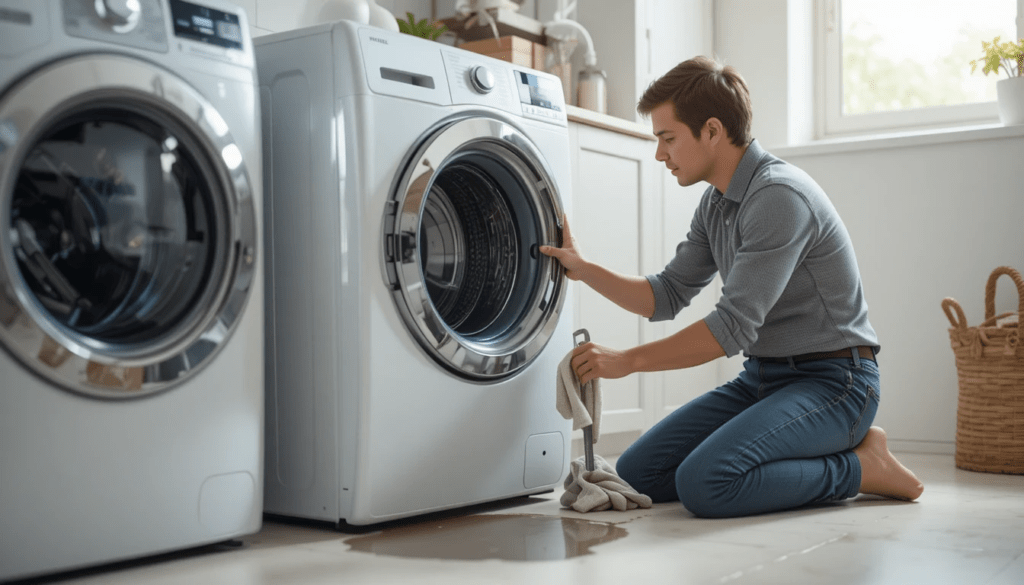 washing machine temporary fix